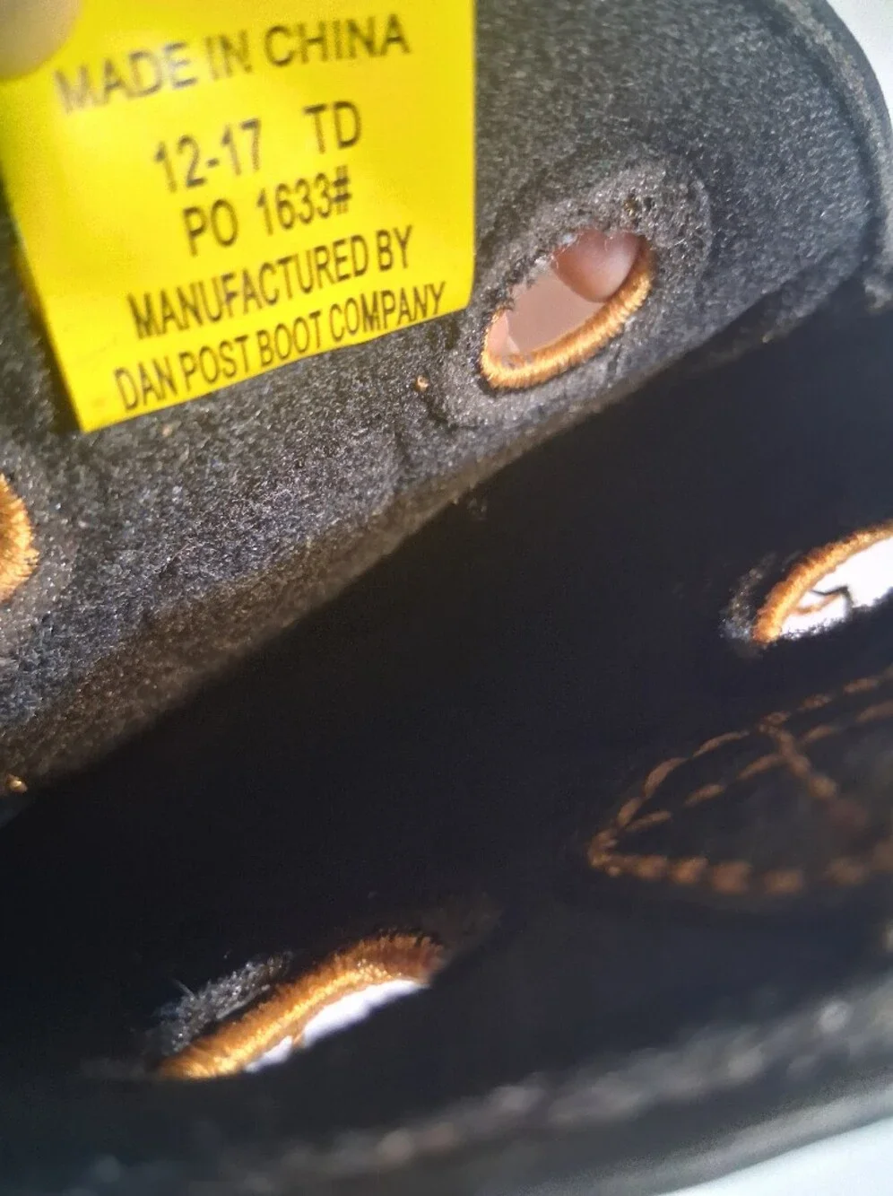 Dan Post these authentic